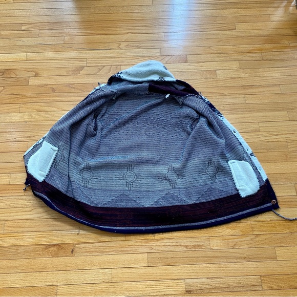 Alpaca wool Mens button up jacket XXL - Picture 6 of 8